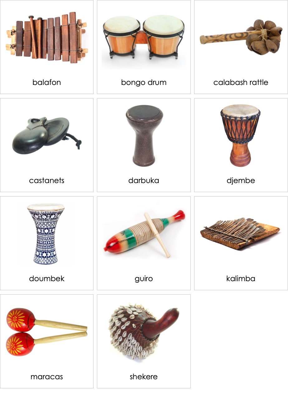 Музыкальные инструменты Африки